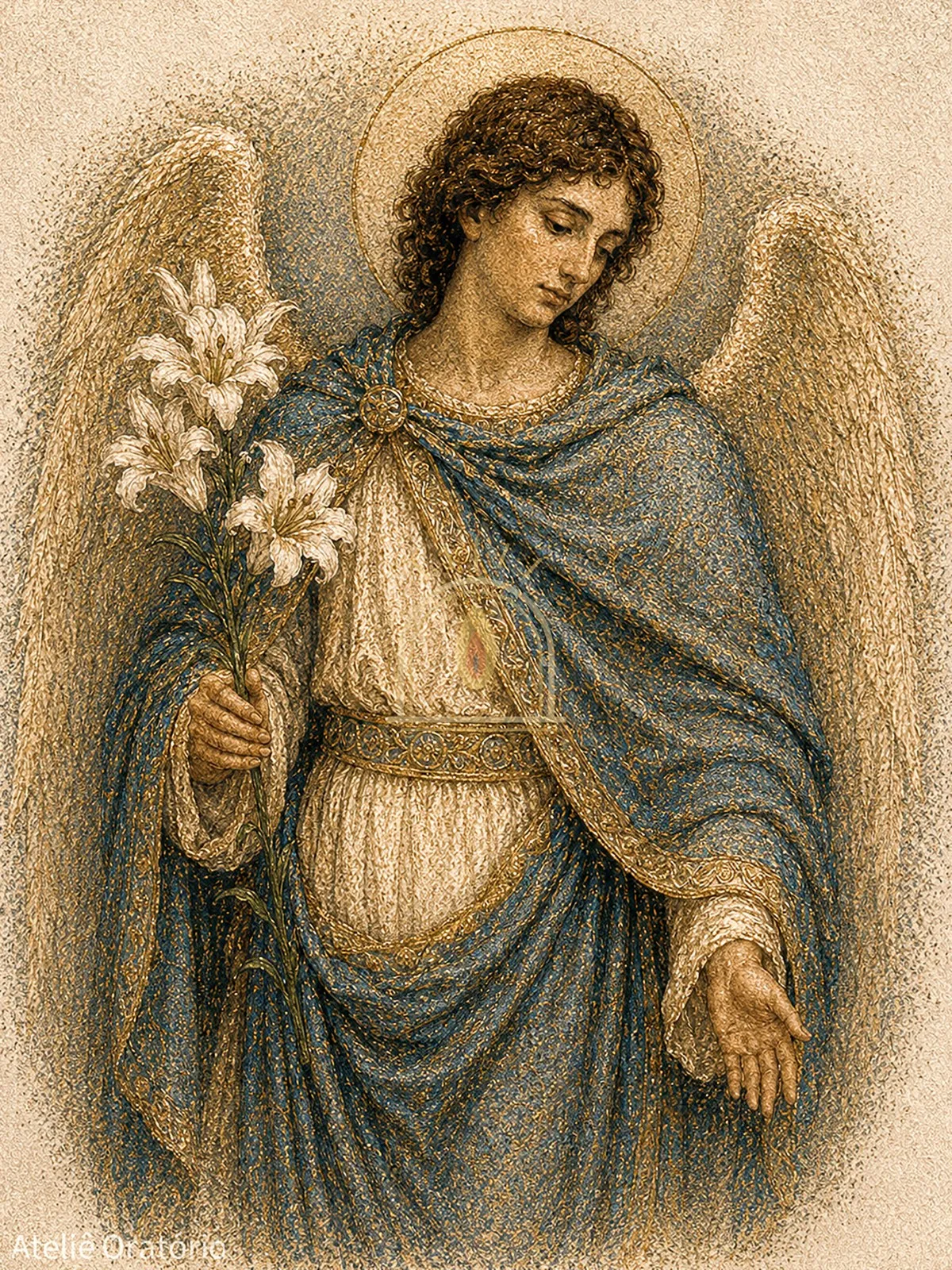 São Gabriel Arcanjo, o lírio
