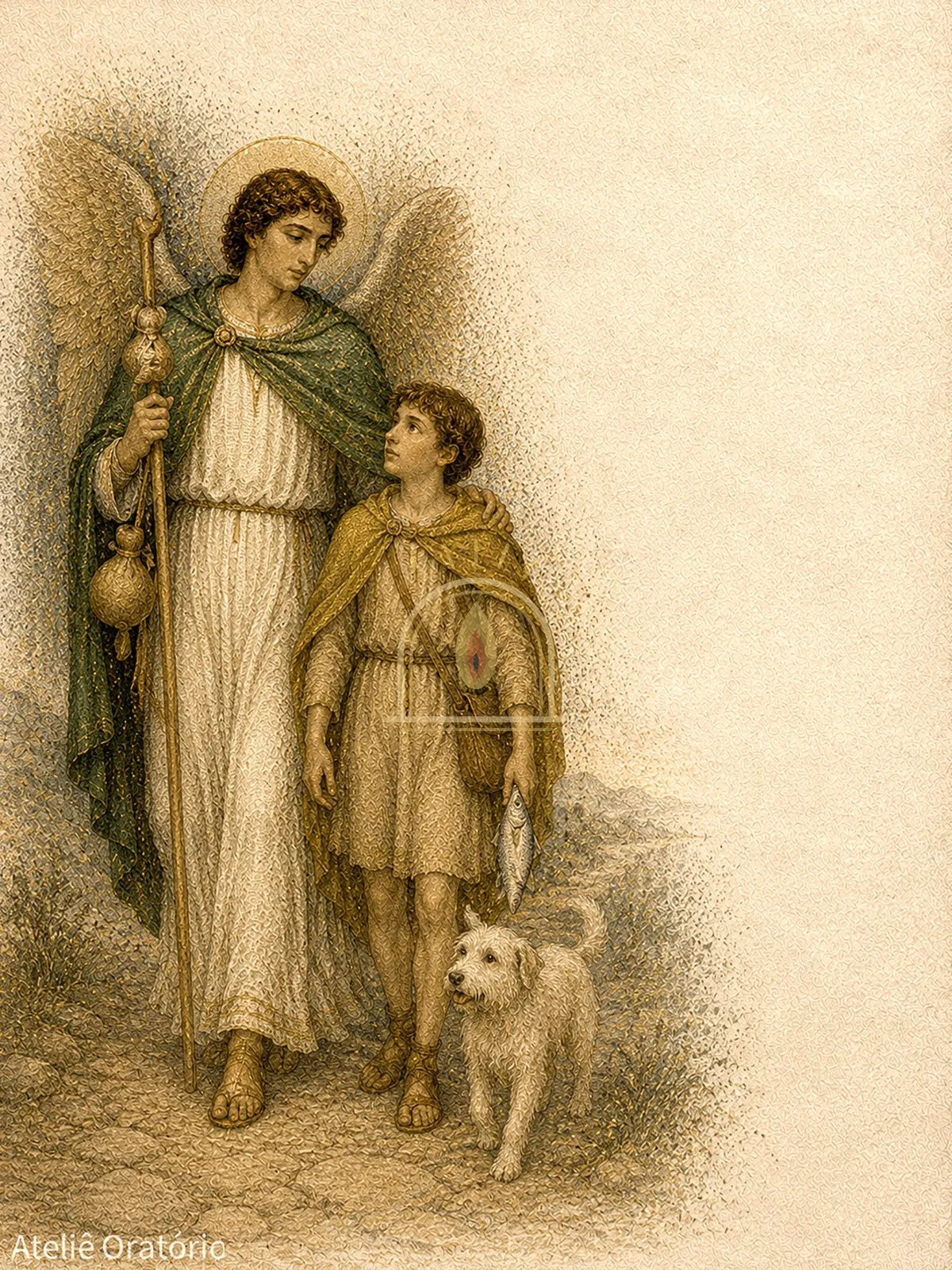 São Rafael Arcanjo, com Tobias