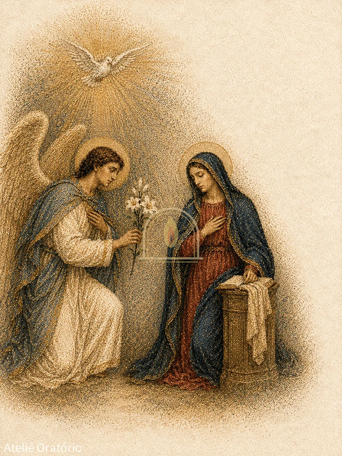São Gabriel Arcanjo, a Anunciação